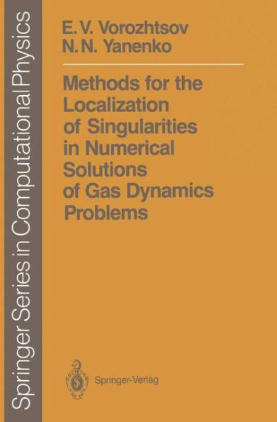 Methods for the Localization of Singularities in Numerical Solutions of Gas Dynamics Problems