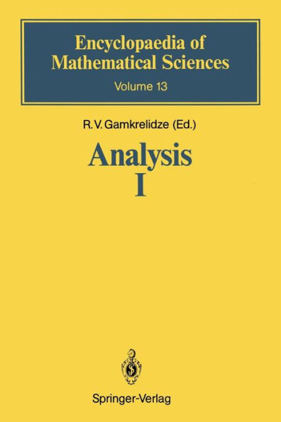 Analysis I: Integral Representations and Asymptotic Methods