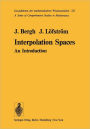 Interpolation Spaces: An Introduction