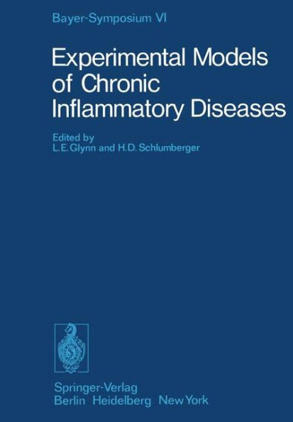 Experimental Models of Chronic Inflammatory Diseases / Edition 1