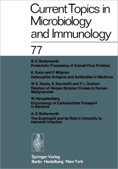 Current Topics in Microbiology and Immunology / Edition 1