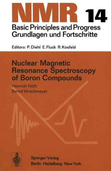 Nuclear Magnetic Resonance Spectroscopy of Boron Compounds