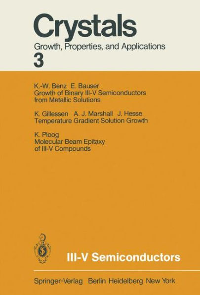 III-V Semiconductors / Edition 1