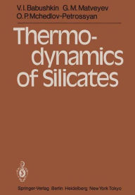 Title: Thermodynamics of Silicates, Author: V.I. Babushkin