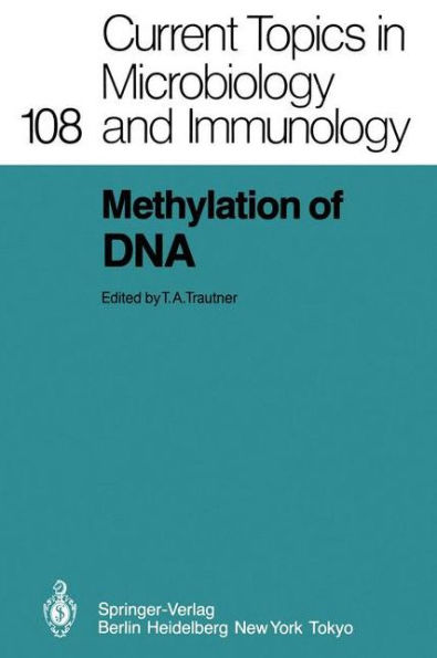 Methylation of DNA / Edition 1