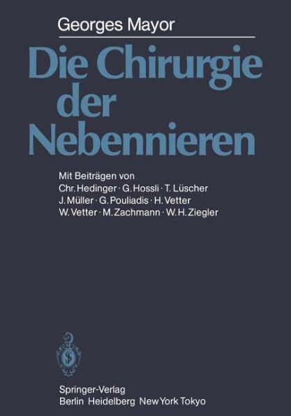 Die Chirurgie der Nebennieren