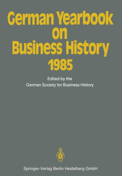 German Yearbook on Business History 1985