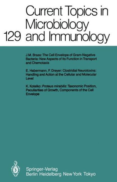 Current Topics in Microbiology and Immunology / Edition 1