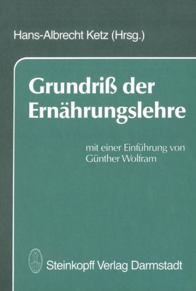 Grundriï¿½ der Ernï¿½hrungslehre