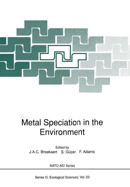 Metal Speciation in the Environment