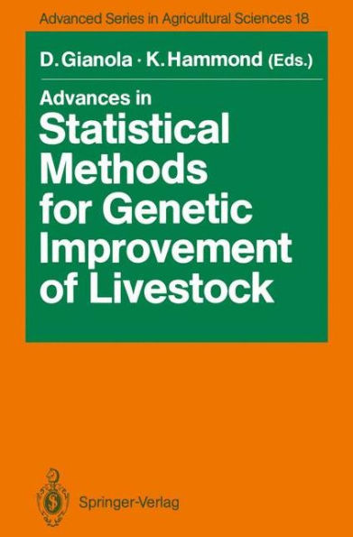 Advances in Statistical Methods for Genetic Improvement of Livestock