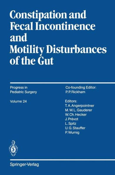 Constipation and Fecal Incontinence and Motility Disturbances of the Gut / Edition 1