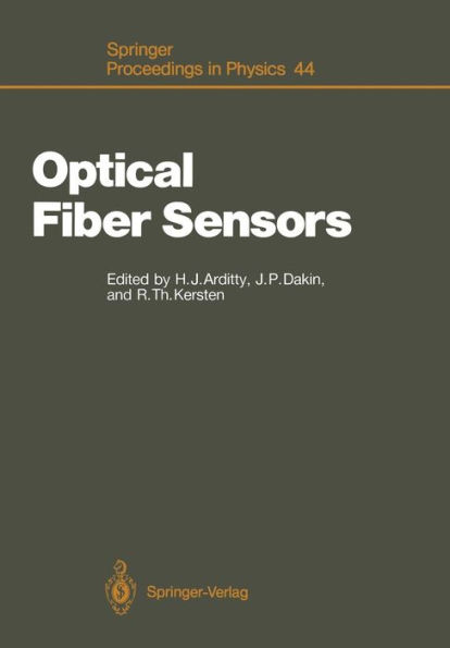 Optical Fiber Sensors: Proceedings of the 6th International Conference, OFS '89, Paris, France, September 18-20, 1989