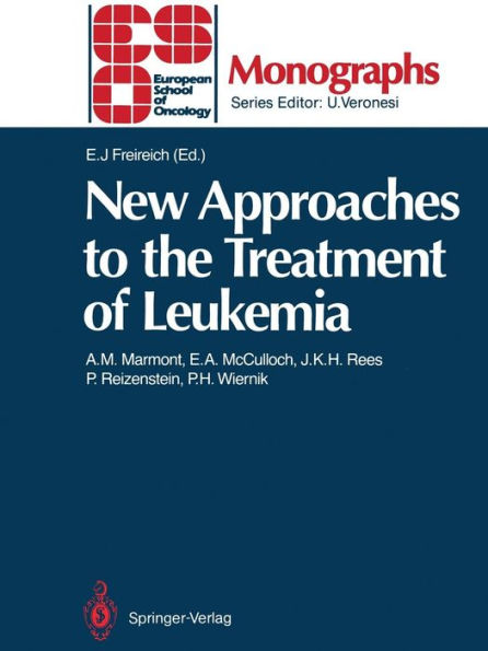 New Approaches to the Treatment of Leukemia / Edition 1