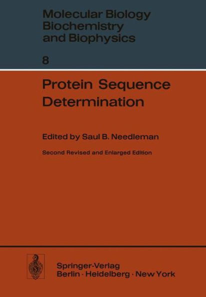 Protein Sequence Determination: A Sourcebook of Methods and Techniques