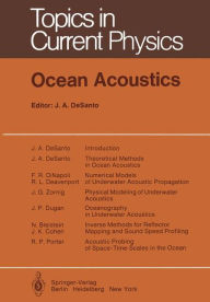 Title: Ocean Acoustics, Author: J.A. DeSanto
