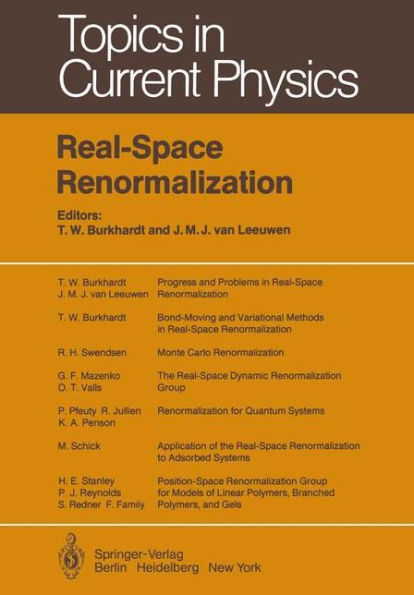 Real-Space Renormalization