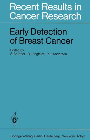 Early Detection of Breast Cancer / Edition 1