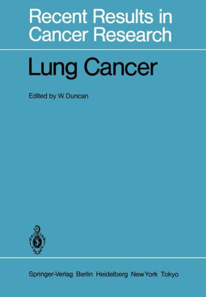 Lung Cancer / Edition 1