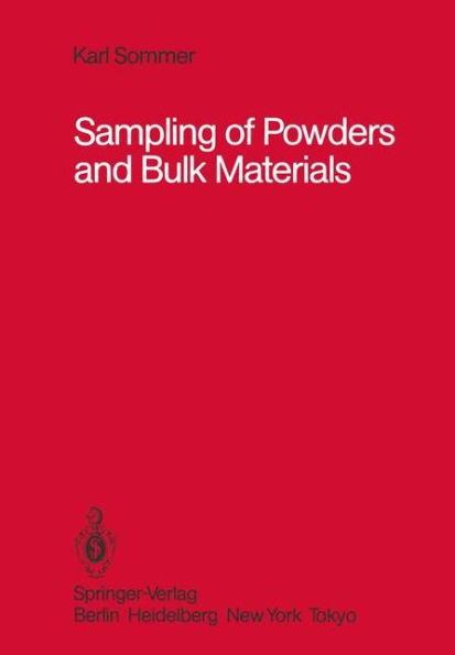 Sampling of Powders and Bulk Materials