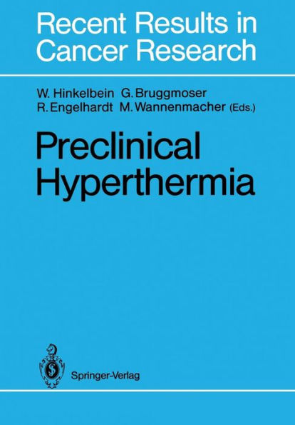 Preclinical Hyperthermia / Edition 1