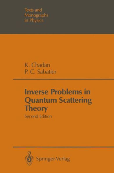 Inverse Problems in Quantum Scattering Theory