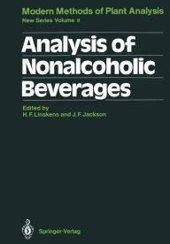 Title: Analysis of Nonalcoholic Beverages, Author: Hans-Ferdinand Linskens