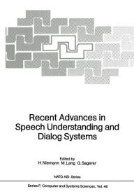 Title: Recent Advances in Speech Understanding and Dialog Systems, Author: H. Niemann