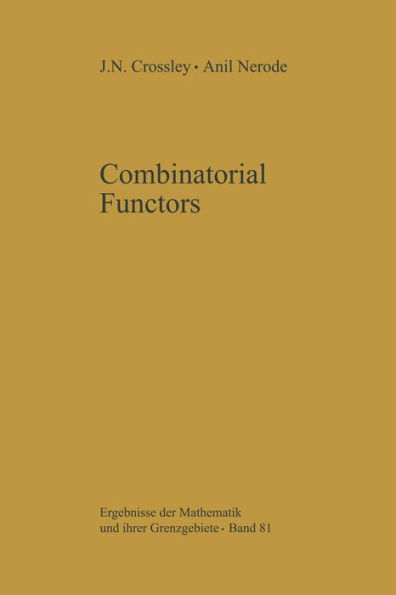 Combinatorial Functors