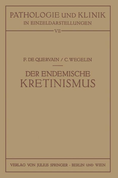 Der Endemische Kretinismus