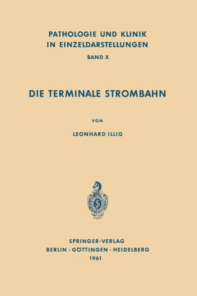 Die Terminale Strombahn: Capillarbett und Mikrozirkulation