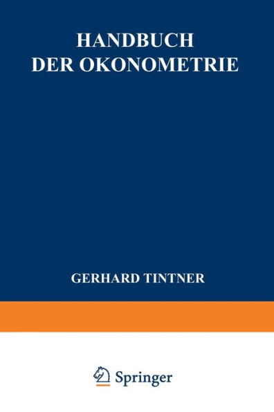 Handbuch der ï¿½konometrie