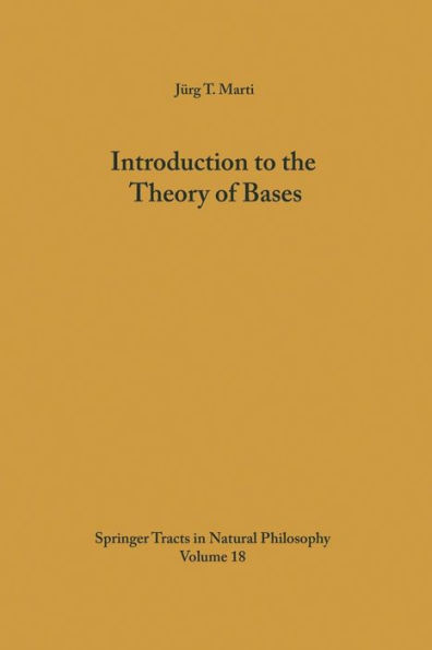 Introduction to the Theory of Bases