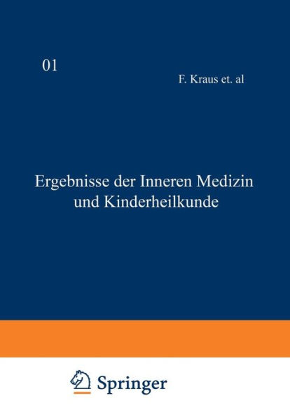 Ergebnisse der inneren Medizin und Kinderheilkunde: Zehnter Band