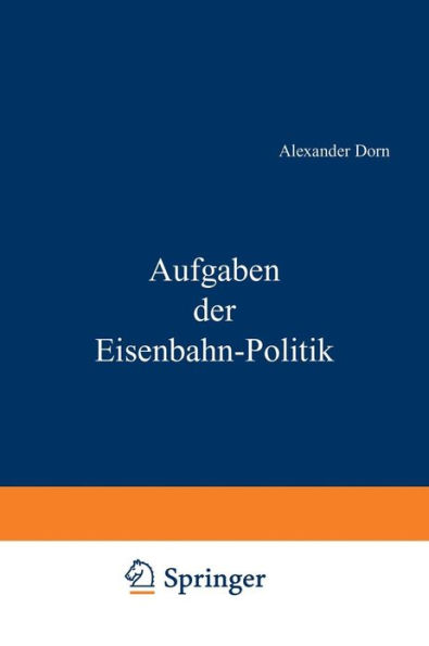 Aufgaben der Eisenbahn