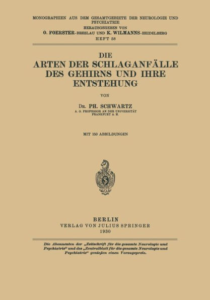 Die Arten der Schlaganfï¿½lle des Gehirns und ihre Entstehung