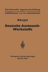 Title: Deutsche Austausch-Werkstoffe, Author: H. Bïrgel