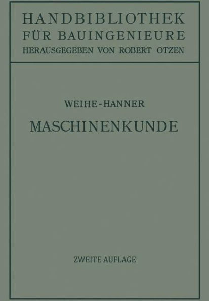 Maschinenkunde