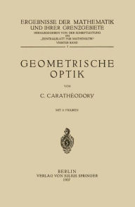 Title: Geometrische Optik, Author: Constantin Carathaeodory