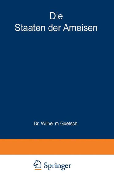 Die Staaten der Ameisen