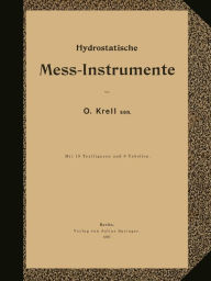 Title: Hydrostatische Mess-Instrumente, Author: NA Krell