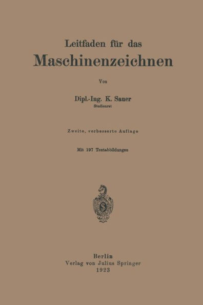 Leitfaden für das Maschinenzeichnen