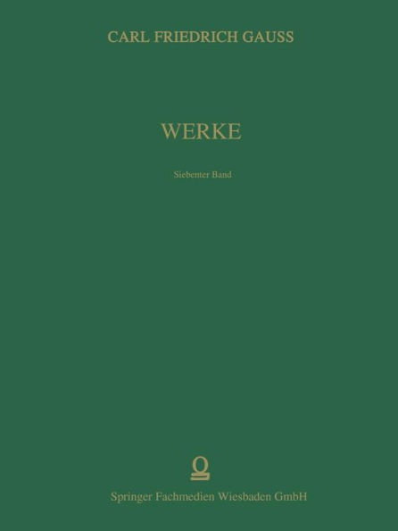 Werke: Siebenter Band