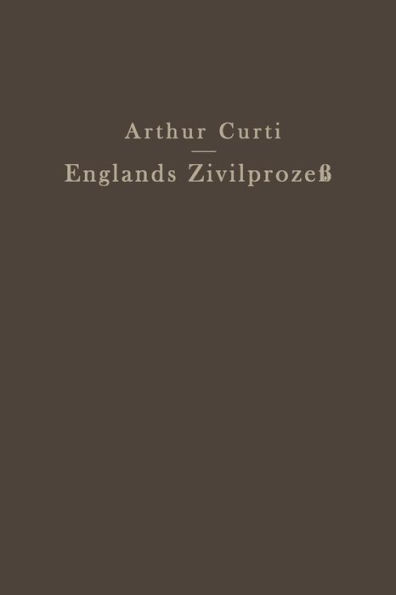 Englands Zivilprozeß