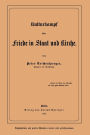 Kulturkampf oder Friede in Staat und Kirche