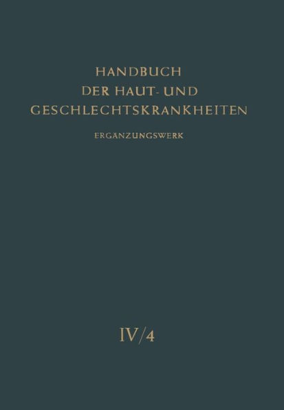 Die Pilzkrankheiten der Haut durch Hefen, Schimmel, Aktinomyceten und Verwandte Erreger