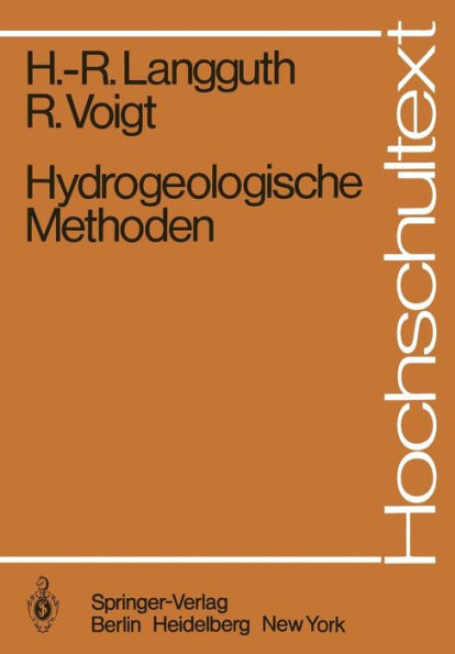 Hydrogeologische Methoden