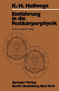 Title: Einführung in die Festkörperphysik, Author: K.H. Hellwege