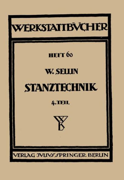 Stanztechnik: Vierter Teil Formstanzen
