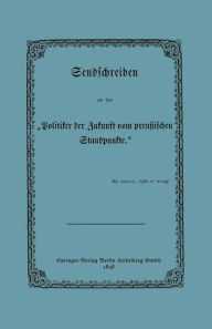 Title: Sendschreiben an den 